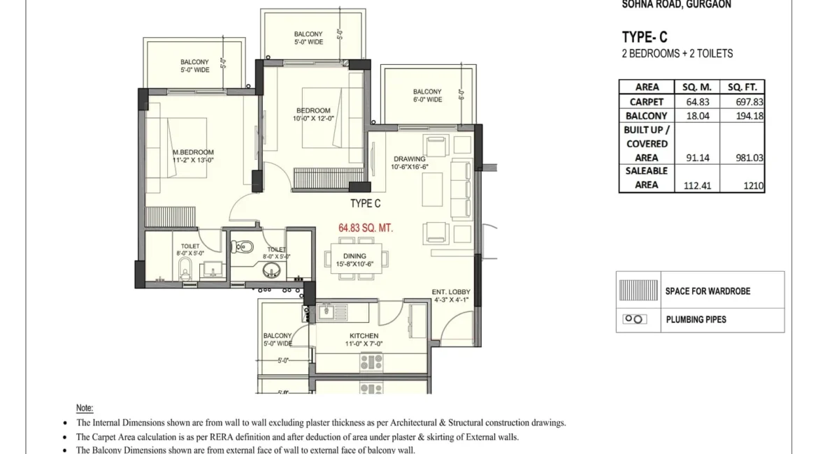 2-BHK-1210-Sq.Ft_