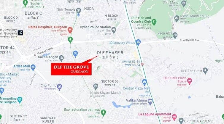 dlf-the-grove-project-location-image1